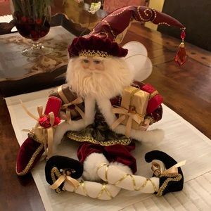 Whimsical Santa bearing Gifts 🎁 make offer